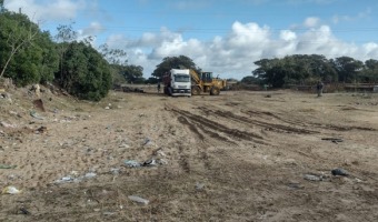 TAREAS DE LIMPIEZA Y REACONDICIONAMIENTO DEL PREDIO DE RECICLADO